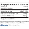 Zen supplement facts, GABA and Suntheanine L-theanine, 30 servings