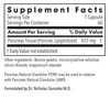 Pancreas 425 mg supplement facts, 60 servings