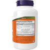 Back of Super Enzymes 180 capsule bottle with supplement facts panel