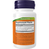 Milk Thistle Extract 50 capsule bottle back with supplement facts