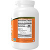 Whole Psyllium Husks jar back with nutrition facts label
