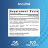 Jarrow Formulas Inositol 750mg - 100 Capsules