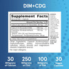 Jarrow Formulas DIM + CDG - 30 Capsules