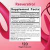 Jarrow Formulas Resveratrol 100mg