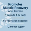 Tart Cherry 1 capsule 1-2x daily, 60 vegetarian capsules, 1-2 month supply graphic