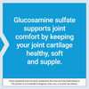 Glucosamine sulfate joint comfort statement on blue