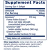 ProstaPollen supplement facts, 378 mg Graminex flower pollen extract