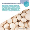 White mushrooms, whole mushrooms (not extract) graphic