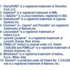 Life Extension Mix ingredient trademark footnotes