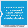 Bone Restore Chewable benefits text graphic
