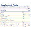 Bone Restore Chewable supplement facts, 25 mcg vitamin D3 and 710 mg calcium per 2 tablets