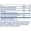 Bone Restore Chewable supplement facts continued with magnesium, zinc, boron and other ingredients