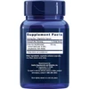 Back of Decaffeinated Mega Green Tea Extract bottle with supplement facts panel