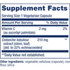 Standardized Cistanche supplement facts, 210 mg Cistanche tubulosa extract
