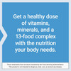 Whole Food Multivitamin benefits text graphic