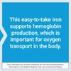 Iron Protein Plus benefits text graphic