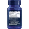 Back of Eye Pressure Support bottle with supplement facts panel
