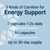 Life Extension Optimized Carnitine - 60 Capsules