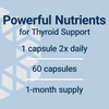 Life Extension Thyroid Support Complex - 60 Capsules