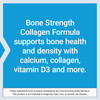 Bone Strength Collagen Formula benefits text graphic