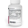 Back of DMG 300 mg bottle with supplement facts panel