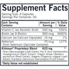Yeast-Aid supplement facts panel, 4 capsule serving, 50 servings
