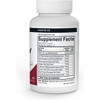Back of Mushroom Mental Clarity & Focus bottle with supplement facts panel