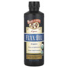 Front of larger Barlean's Lignan Flax Oil bottle