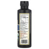 Back of Barlean's Lignan Flax Oil bottle with supplement facts panel