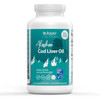 Jigsaw Health Alaskan Cod Liver Oil 180 softgel bottle