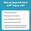 Jigsaw Health Activated B w/SRT - 120 Tablets