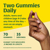 MegaFood D3 Wellness 1000 IU Gummies, Mixed Fruit - 70 Gummies