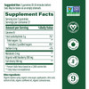 Melatonin Berry Good Sleep Gummies supplement facts , 3 mg melatonin per 2 gummies, with certification icons