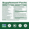 Women's One Daily Multivitamin supplement facts, with certification icons