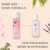 Yon-Ka Lotion new packaging graphic comparing old and new bottles
