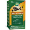 Nature's Way Alive! Max3 Potency Adult Complete Multivitamin 90 tablets box