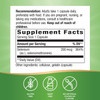 Back of Selenium bottle with supplement facts panel