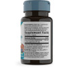Back of Grape Seed Premium Extract bottle with supplement facts panel