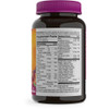 Alive! Women's 50+ gummy multivitamin bottle back with supplement facts