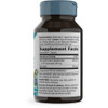 Back of Olive Leaf Premium Extract bottle with supplement facts panel