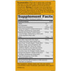 Back of Alive! Calcium 120 tablet box with supplement facts panel
