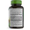 Back of Ginger Root 100 capsule bottle with supplement facts panel