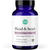 Ora Organic Head and Heart plant-based omega-3 DHA 60 capsule bottle