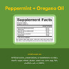 Natural Factors Peppermint & Oregano Oil - 60 Softgels