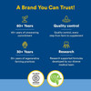 A brand you can trust graphic with Certified B Corporation badge