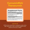 Theracurmin supplement facts for one vegetarian capsule