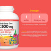 Natural Factors C500mg - Peach, Passionfruit, Mango - 90 Tablets