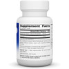 Back of Timed Release Melatonin bottle with supplement facts panel