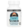 Source Naturals Yeast Free Selenium 200 mcg 60 tablets bottle