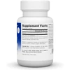 Back of Melatonin Orange lozenges bottle with supplement facts panel